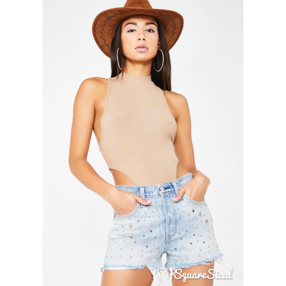 501 Levi’s studded cutoffs